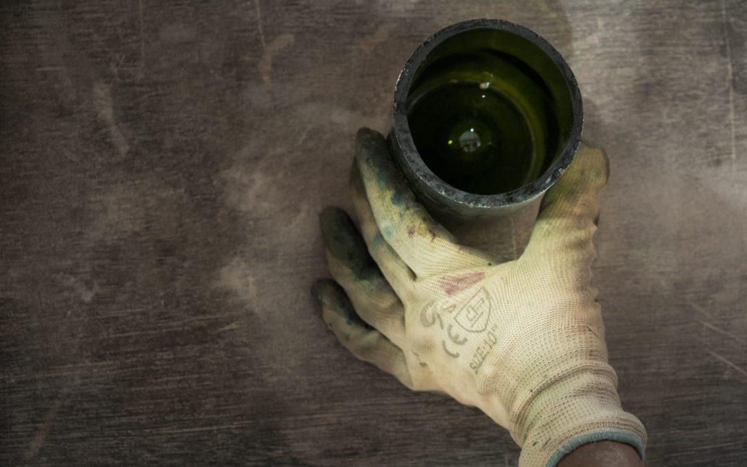 Upcycling – Gläser für unsere natürlichen Duftkerzen